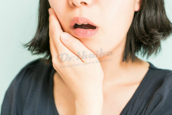Mỏi hàm sau khi tiêm botox gọn hàm là dấu hiệu gì?